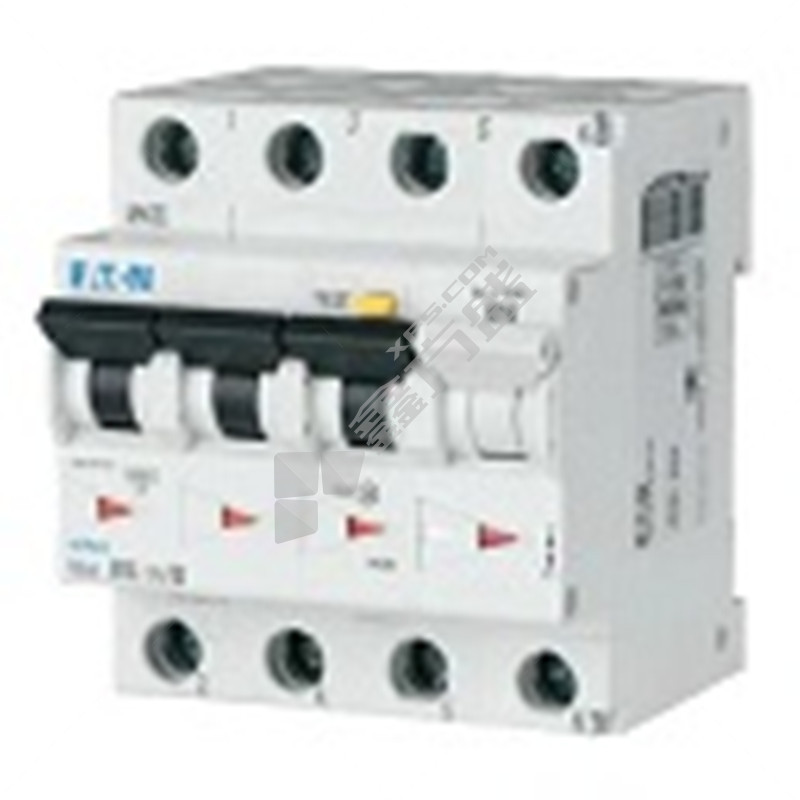 伊顿 小型漏电断路器FRBM6系列3P+N FRBM6-C10/3N/03 10A 300mA 3P+N 10kA