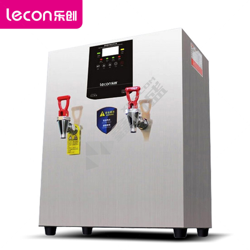乐创 商用双头步进式开水器30L全自动KW-10SA