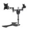 长臂猿 显示器支架桌面左右双屏夹桌安装 D08C 黑色