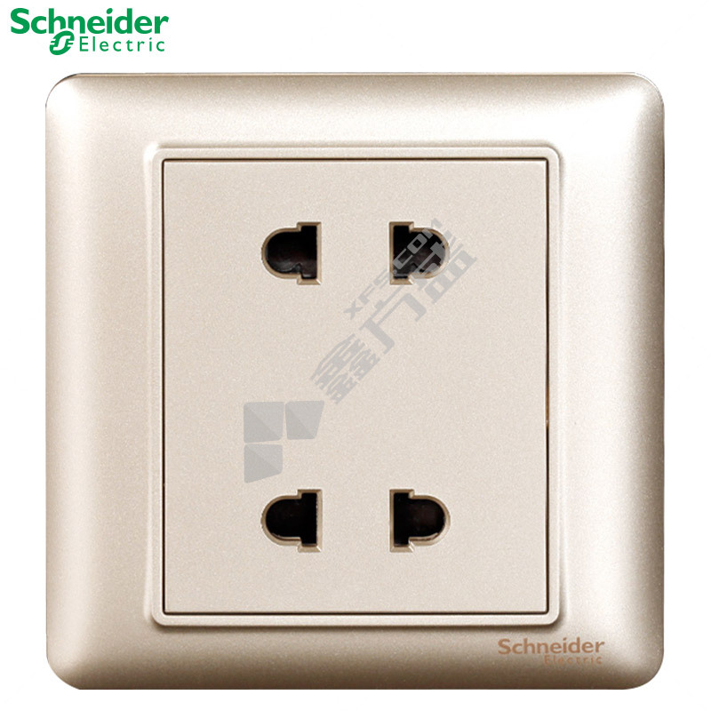 施耐德 两位二孔插座 畅意+系列