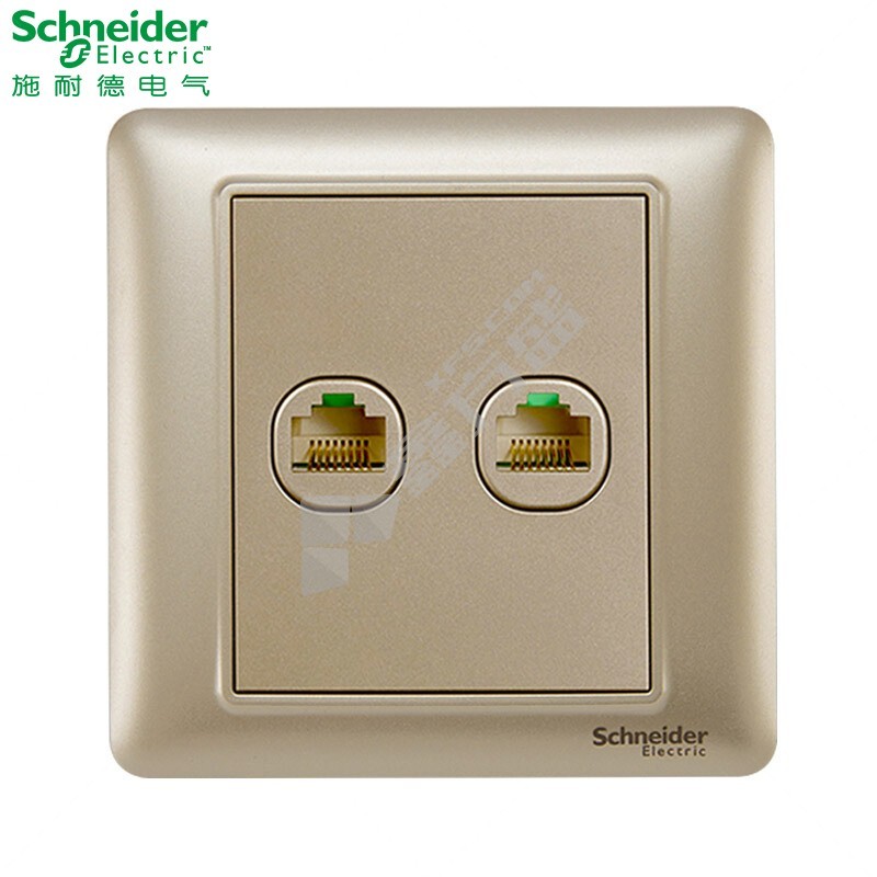 施耐德 两位信息插座 畅意+系列