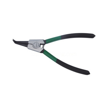 威力狮 粘塑柄卡簧钳 外卡弯咀 WSB175B  7寸