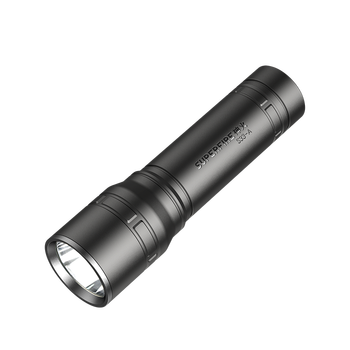 神火 小型S33系列 强光手电筒 2.5W IP43 4档 S33-AX 黑色 800mah