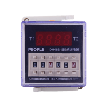 人民电器 DH48S数显时间继电器（带底座） DH48S-2Z AC36V