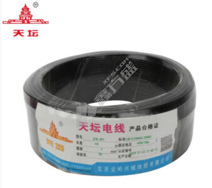 天坛 阻燃塑铜线95米ZC-BV
