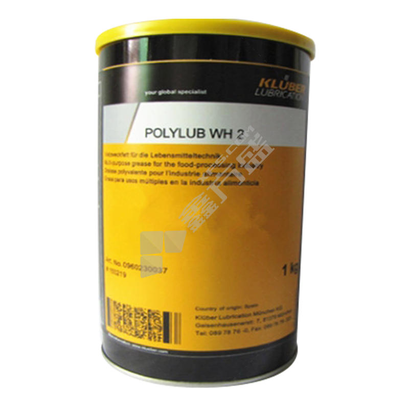 克鲁勃 多功能润滑脂 POLYLUB WH2-1KG