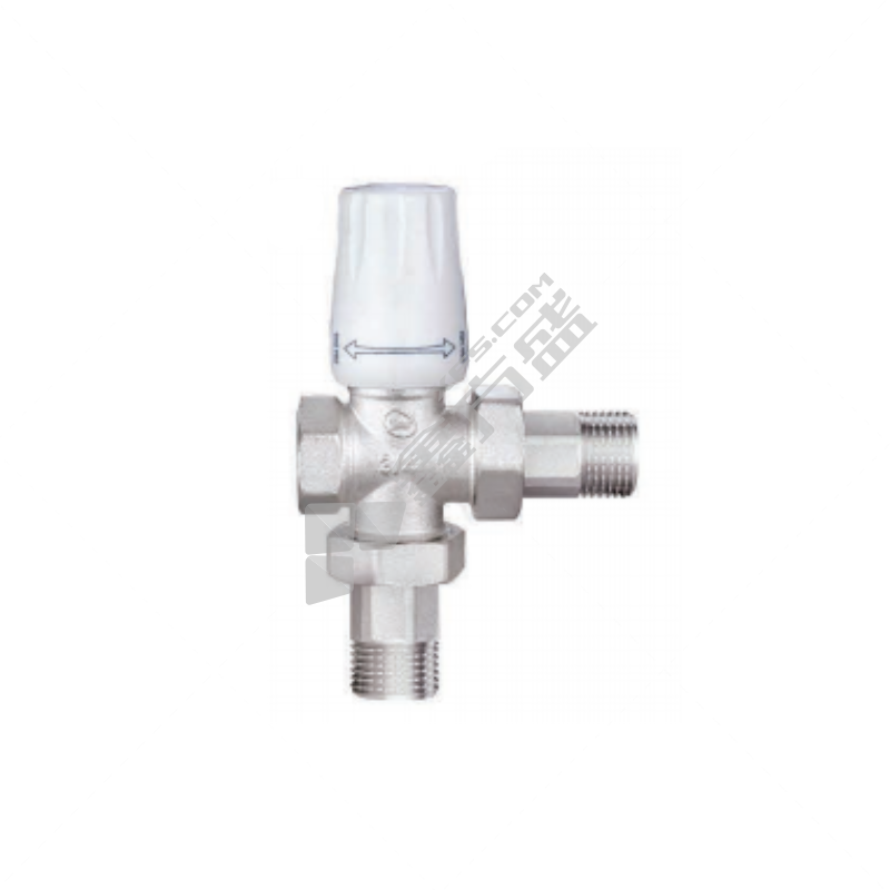 达柏林DL1126黄铜暖气三通管件