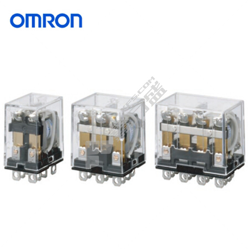 欧姆龙 中间继电器LY4N系列 LY4N-J DC100/110 BY OMI 110VDC 10A 4NO+4NC
