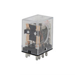 人民电器 HH54P 中间继电器 HH54P AC220V 带灯 AC220V 3A 4NO+4NC
