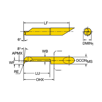 山特维克镗孔刀 CXS04T098-15-4210R1025