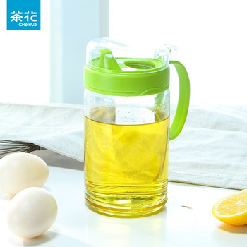 茶花 6002 玻璃油壶 绿色 450ml