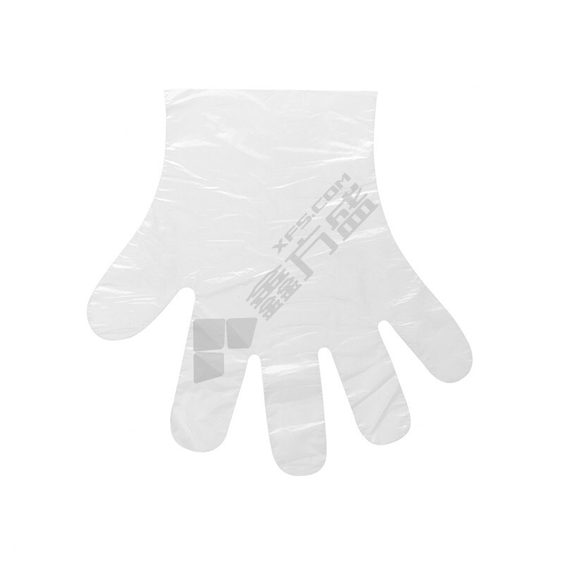 茶花 一次性手套 26*26cm 100只装 本色 3501