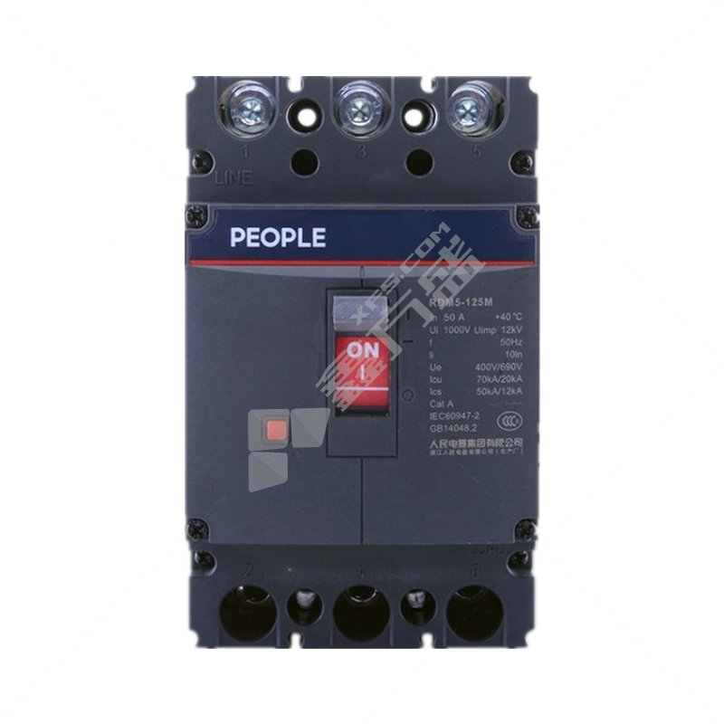 人民电器 塑壳电动机保护断路器RDM5-250L系列 RDM5-250L/33002 160A