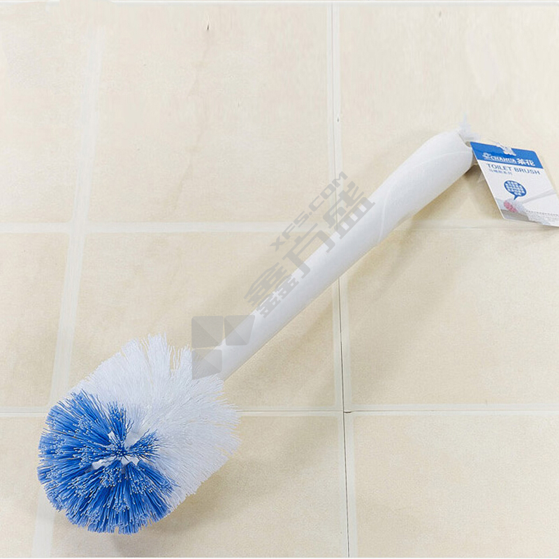 茶花 4305 球形马桶刷 39cm 蓝色 4305
