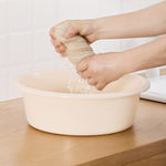 茶花 0404 脸盆 浅米色 Ø36*11.5