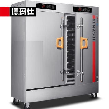 德玛仕 蒸饭柜微电脑款-24盘电热  (380V) KZ-200D