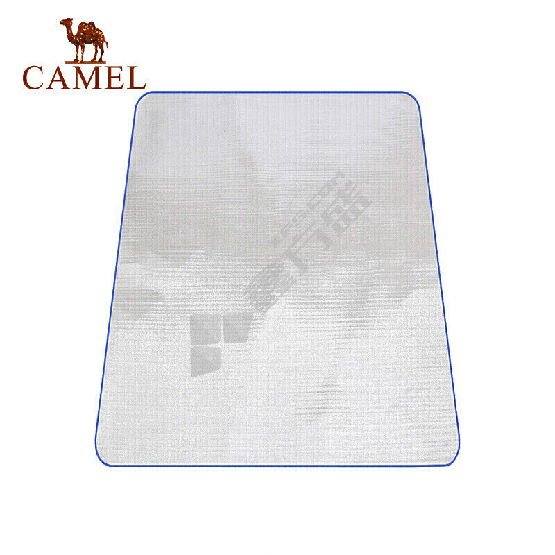 骆驼 防潮铝膜户外露营野餐垫 1.9m*1.6m 银色/蓝边 A1W3LP101