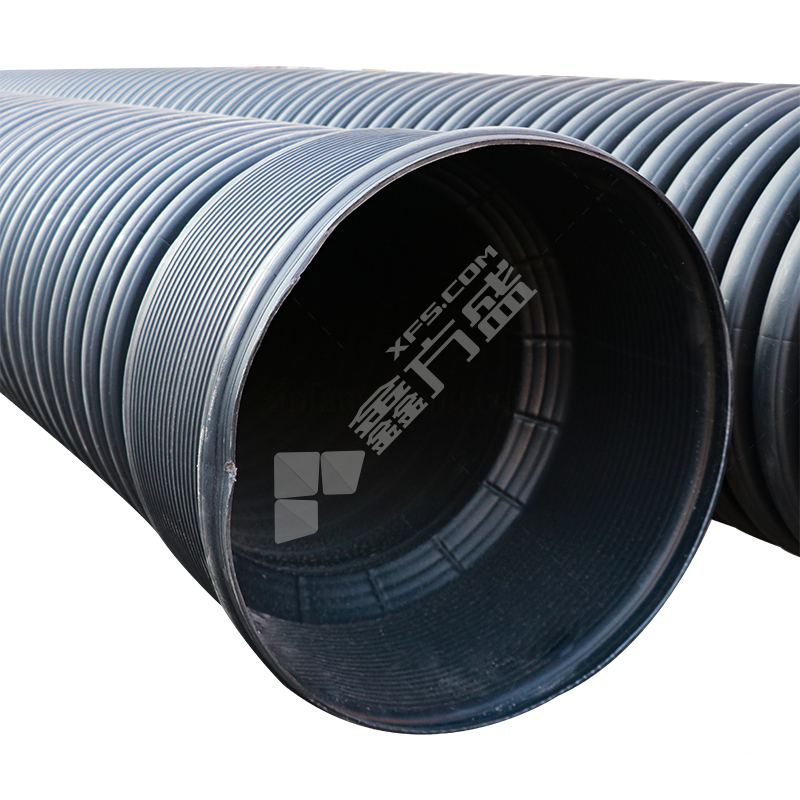 海井 HDPE钢带增强螺旋波纹管 钢带管 700*6m 10KN