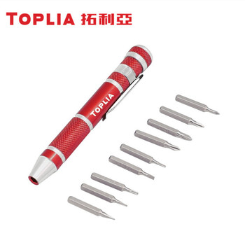 TOPLIA拓利亚 9件精密螺丝批组套 SD061007