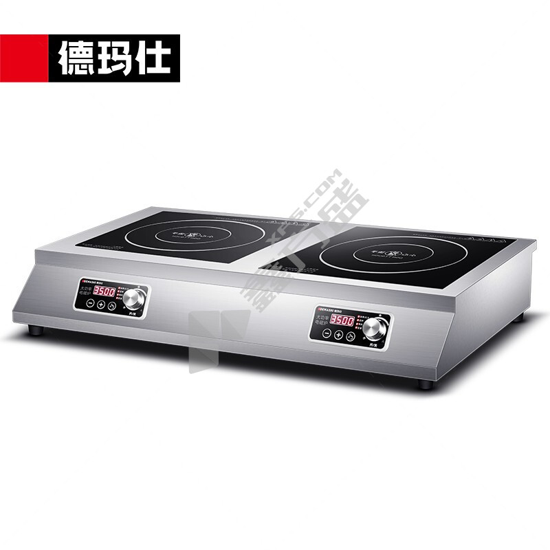 德玛仕 多头电磁炉双平面炉3500W×2 220V 3500W×2 IH-TT-70P2