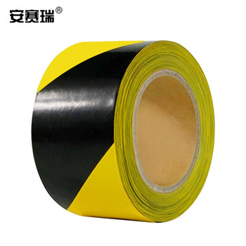 安赛瑞 11642 警示隔离带 7cm*130m 黄黑条纹 11642