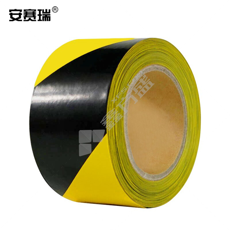 安赛瑞 11642 警示隔离带 7cm*130m 黄黑条纹 11642