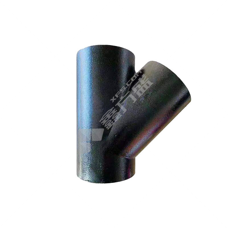 兴铸 W型Y三通（斜三通） DN200 黑色