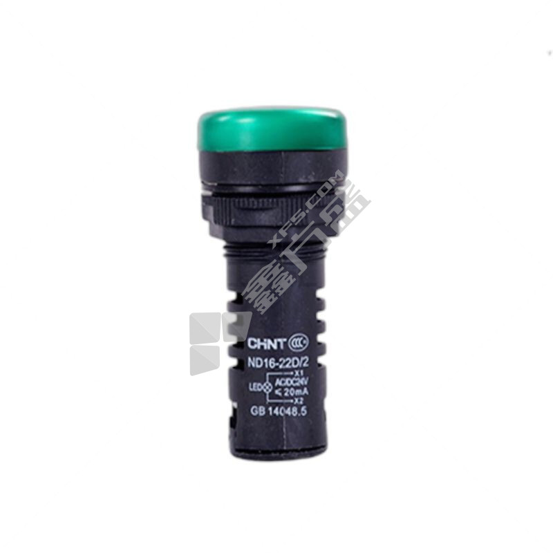正泰 CHNT信号灯 （绿） ND16-22A/2 AC/DC 220V 绿