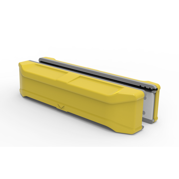 佛羅倫 长条 黄灰双面玻璃擦 20-30mm