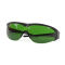 霍尼韦尔 经典款防刮擦3号暗度镜片焊接防护眼镜 1006405 均码 黑绿