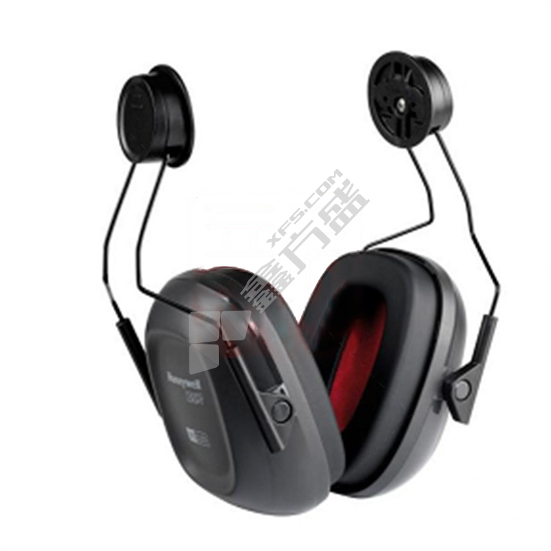 霍尼韦尔 VS120H配帽式耳罩 1035122-VSCH 黑色 NRR:24dB SNR:30dB 配帽式