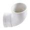 联塑 PVC90°顺水弯头 一承一插 75 白色