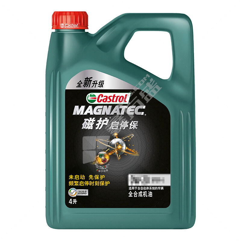 嘉实多 MAGNATEC磁护启停保全合成汽机油 0W-20 SP GF-6 4L