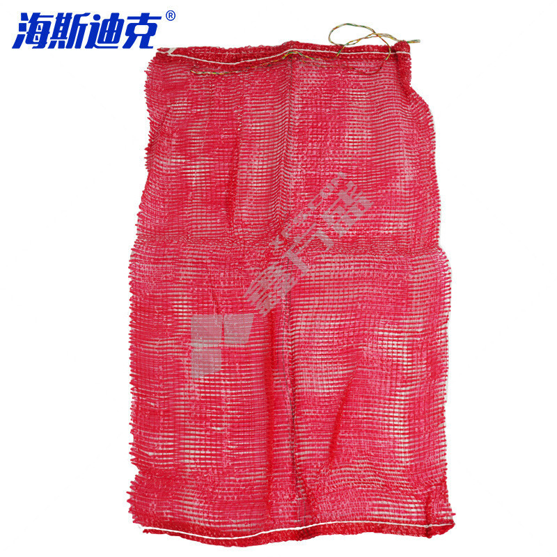 海斯迪克 HK-5105 网眼编织袋大网袋 55*85cm 网眼 桔红