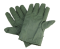 海斯迪克 冷库户外冬季加绒加厚棉手套 10副/包 HKSY-87 均码 绿色 