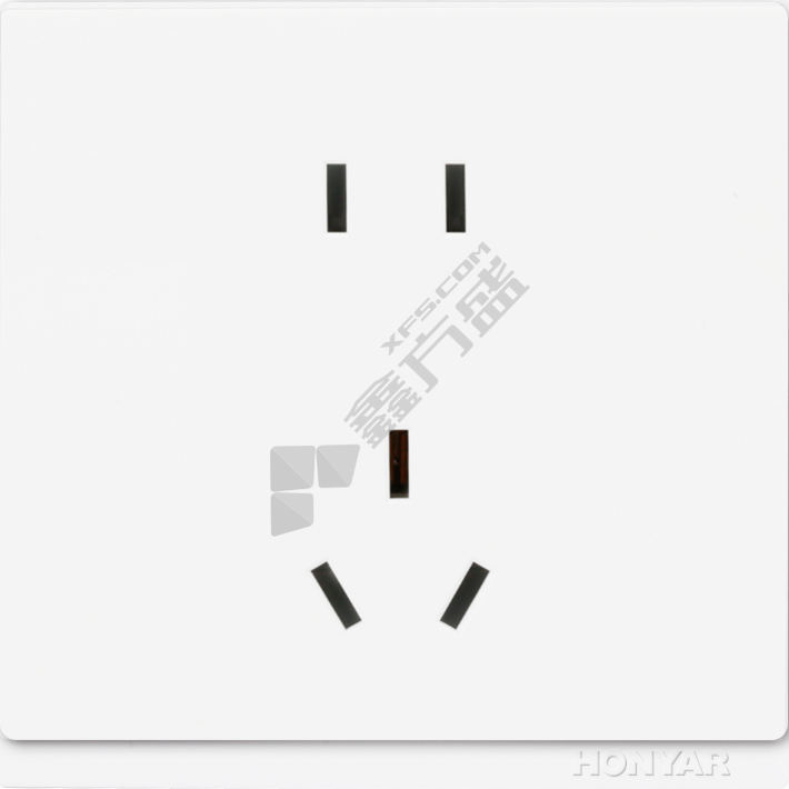 鸿雁 无边框大板X9系列面板插座