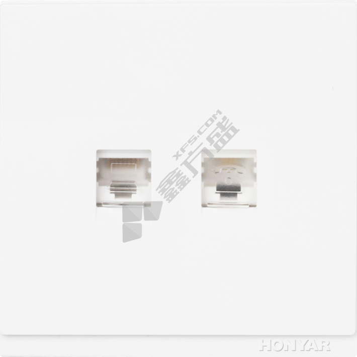 鸿雁 无边框大板X9系列面板插座