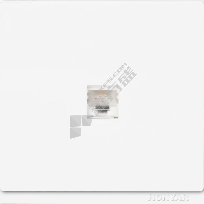 鸿雁 无边框大板X9系列面板插座