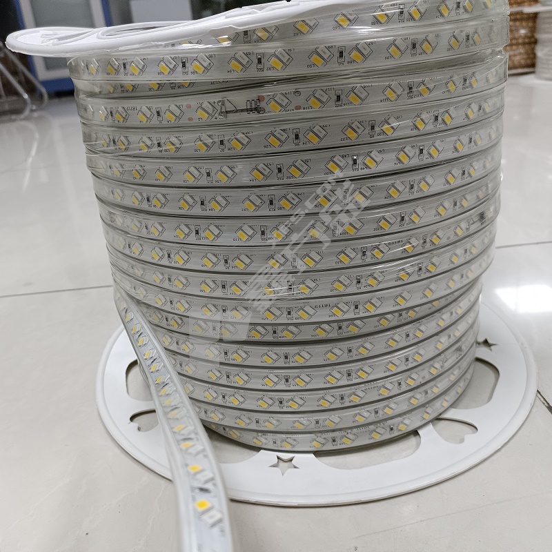 虹宇 220V-5730 白富美三针LED灯带 10w 220V 10MM-120灯 紫罗兰