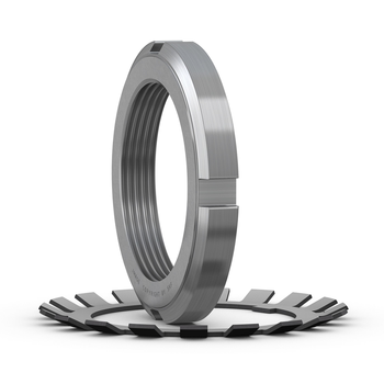 SKF 需要键槽的锁定螺母（英制） N 06