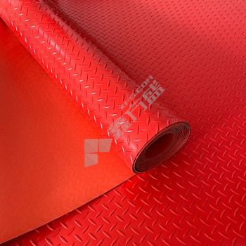 爱柯部落 维稳C2型PVC地胶塑料防水防油防滑垫 1.2*15m*2.3mm 红色 E2010602067