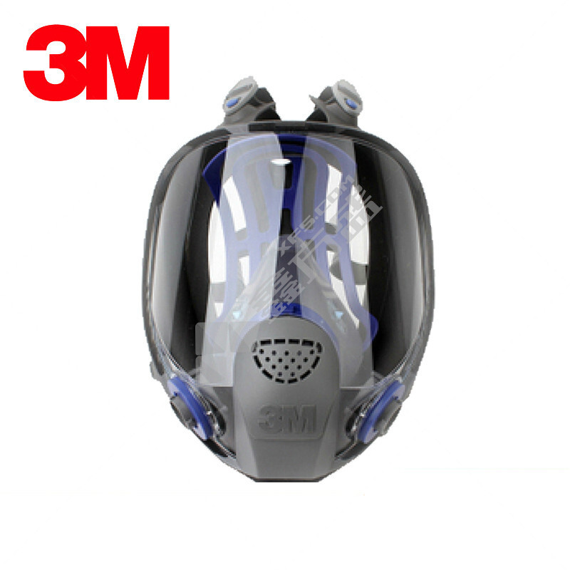 3M FF-403硅胶全面型防护面罩 大号 双缸 全面具