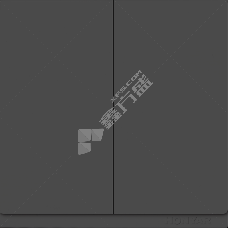 鸿雁 无边框大板X9系列面板开关