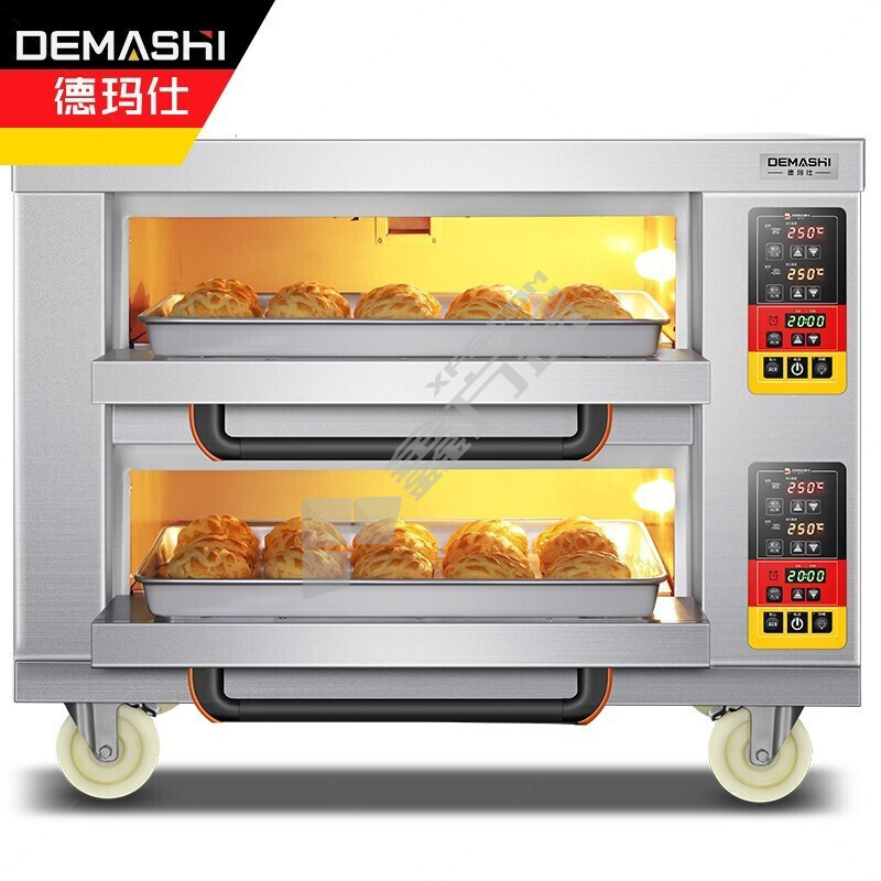 德玛仕 商用烤箱二层二盘中型烤箱 220V DKL-102D