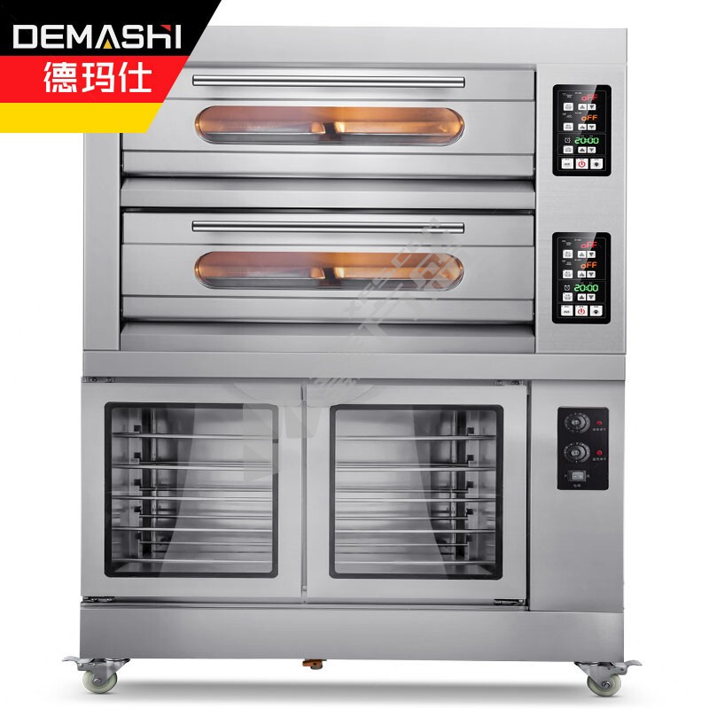德玛仕 组合烤箱2层4盘+10盘发酵箱 380V DKL-104Z【SD01】