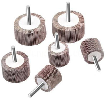 桐岭 纱布百叶磨头 高40mmφ25mm百叶高6mm60目