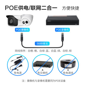 大华dahua 网络摄像机200万双光人脸警戒 DH-IPC-HDBW4243R1-YL-PV-AS 2.8mm 200万
