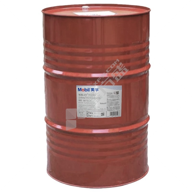 美孚 DTE25-UT长效抗磨液压油 ISO VG46 208L
