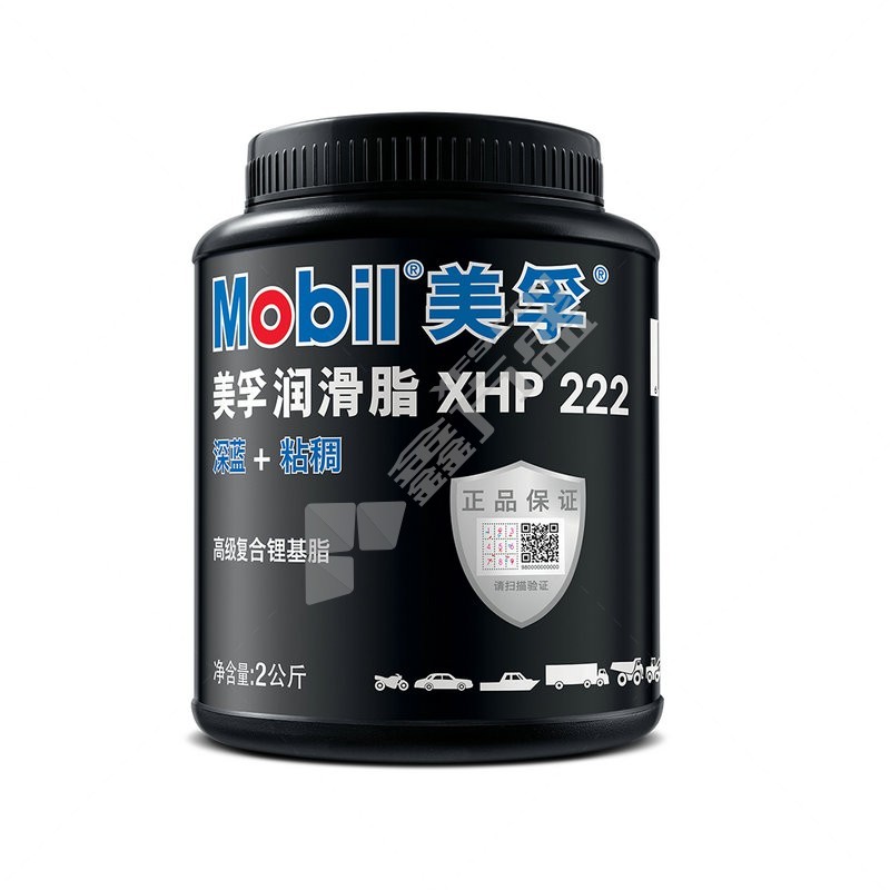美孚 润滑脂(复合锂基脂) XHP222 2kg