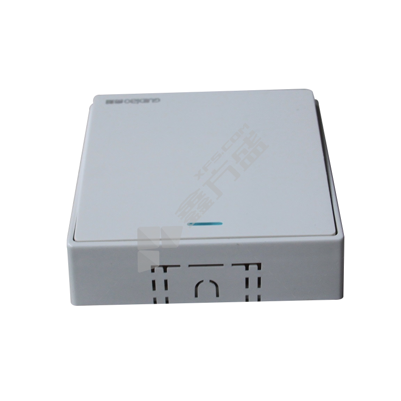 贵雕 明装面板开关D1大板白